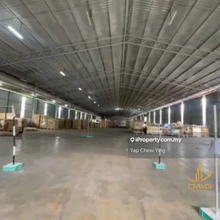 Cheap Rent Rm1.50psf!! 2.6acre Ccc 800amp Factory Telok Panglima Klang