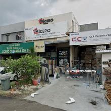 Limited semi detached factory at Kepong for rent