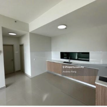 Partly Furnished Below Market 1 Bedroom Freehold with Lrt Link Bridge