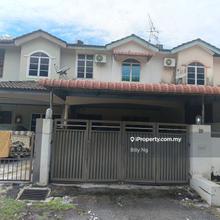 Kampung Tawas / Tasek Ipoh Double Storey Terrace House For Sale 