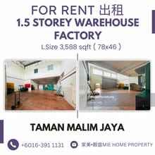 1.5 Storey Semi D Factory ( Taman Malim Jaya )