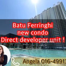 Ferringhi Residence 2, direct developer unit, entitle for raya package
