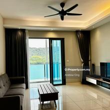 Condominium for rent with fully furnished sea view.