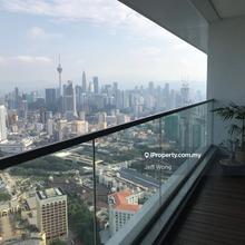 Private lift lobby, high floor with KLCC & Garden lake view