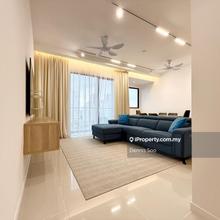 Fully furnished corner unit with unobstructed great view 