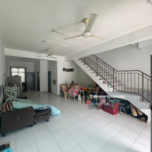 Double storey terrace house taman scientex Senai for sale 
