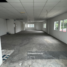 Facing Jalan Raja Uda main road corner unit. Third floor.Big & spaces.