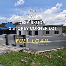 Desa skudai corner lot, full loan