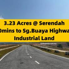 Industrial Flat Land, Sungai Buaya Serendah Rawang, 3.23 Acres