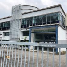 One and a half Sty Semi-D factory for Rent