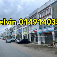 Nusa sentral @ 3 storey shop lot facing main road 