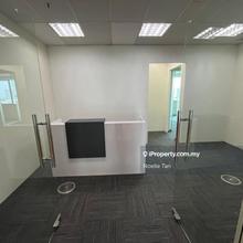 Partially furnished MSC Status office space for rent (negotiable)
