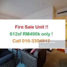 Berjaya Times Square Bukit Bintang 612sf 1 room unblock view for Sale