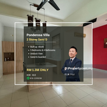 Ponderosa Villa @ Double Storey Semi D for sale!! Rm 1.3M only!!