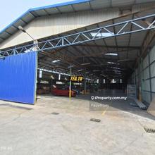 100amp Height 30ft Jalan Kapar Batu 5 Klang Link Warehouse For Rent