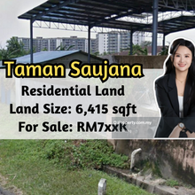 Taman Saujana, Residential Land, Land Size: 6,415 sqft, Freehold