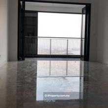 Mid High floor - Partially Furnished 