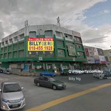 Pasir Puteh Ipoh 2-adjoining Four Storey Corner Shop For Sale