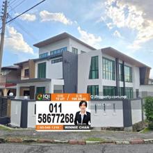 Tasek Barat Fully Rebuild Renovated Double Storey Corner House