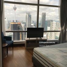 High floor KLCC tower view unit