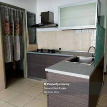 Partially furnished unit for rent