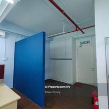 Office for rent with partitions & fittings now 