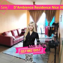 Permas Jaya D'Ambience Residence Nice Design 3bed with Carpark