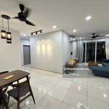 Fully Furnished Corner Aurora Residence 1238sf Puchong Prima Near LRT