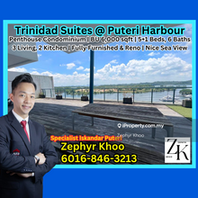 Trinidad Suites @ Puteri Harbour Penthouse Condominium For Rent