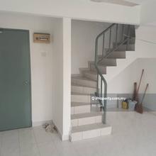 Located in a dense commercial and residential development