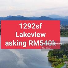 Fortune perdana kepong lake view unit for sell 