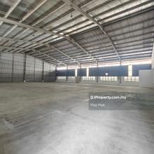 Good Condition Detached Warehouse Factory Alor Gajah Melaka For Rent