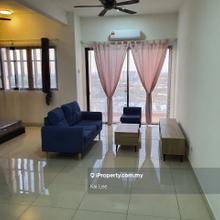 Lowest rental furnished studio The Parque Residence Kota Kemuning