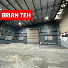 1.5 Storey Detached Factory Light Industry For Rent at Juru Iks