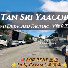 Tan Sri Yaacob Semi D Factory For Rent 