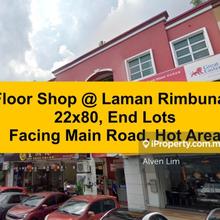 Laman Rimbunan, Ground Floor Shop, 22x80, Endlot, Facing Main Road