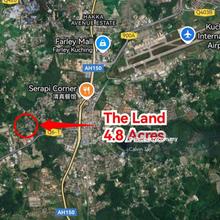 4.8 Acres Land at 7th Mile, Haji Baki, Kuching 
