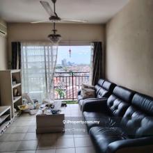 Fully furnisih 3 room 2 bath with good floor & unblock view
