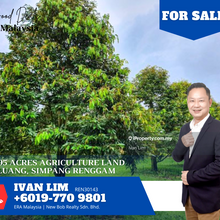 4.95 Acres Agriculture Land @ Simpang Renggam