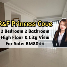 R&F Princess Cove, City View, 2 Bedroom 2 Bathroom, High Floor