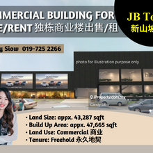 Johor Bahru Town Area 47k sqft Commercial Building