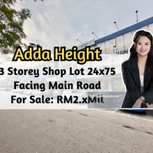 Adda Height, 3 Storey House 24x75, Facing Main Road, High Exposure