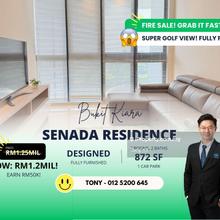 Super Golf View Fully Furnished 2 Rooms @ Senada Bukit Kiara Klgcc