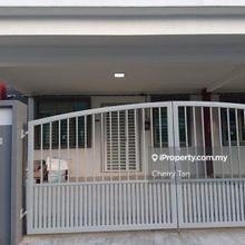 20x75 partially furnish single storey Terrace house 