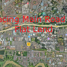 Facing Main Road,  Flat Terrain, High Visibility, & Square Shape
