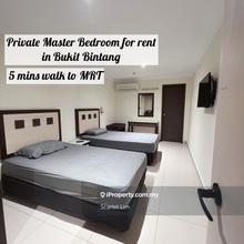 Private Bedroom with Private bathroom for Rent in Bukit Bintang