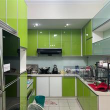 Fully furnished reno 4r2b corner at Taman Midah MRT with great view!
