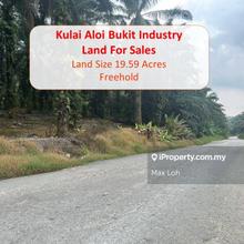 Kulai, Aloi Bukit, Industry Land, Land 19.59 Acres
