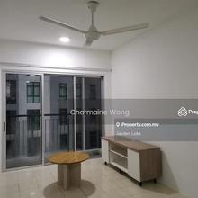 Kepongmas 3 Bedrooms 2 Bathrooms partially furnished for rent