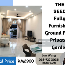 The Seed, Sutera Utama, Ground Floor, Fully Furnished, Private Garden 